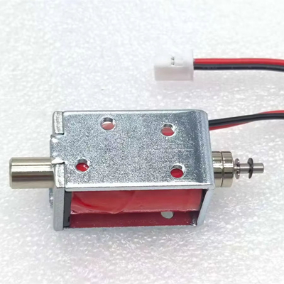 U0629 الإطار المفتوح والمغناطيسات الصغيرة 24V DC Push Pull Solenoid Small Size Linear Motion Actuator