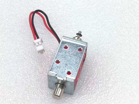 U0629 الإطار المفتوح والمغناطيسات الصغيرة 24V DC Push Pull Solenoid Small Size Linear Motion Actuator