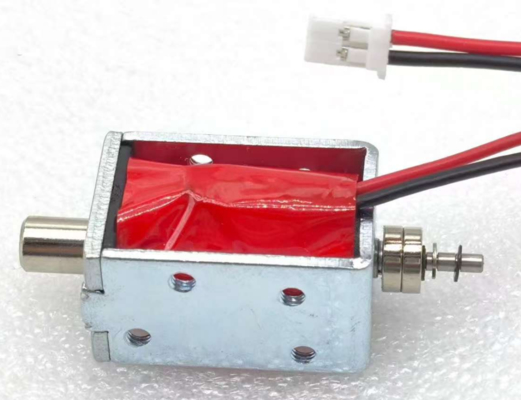 U0629 الإطار المفتوح والمغناطيسات الصغيرة 24V DC Push Pull Solenoid Small Size Linear Motion Actuator